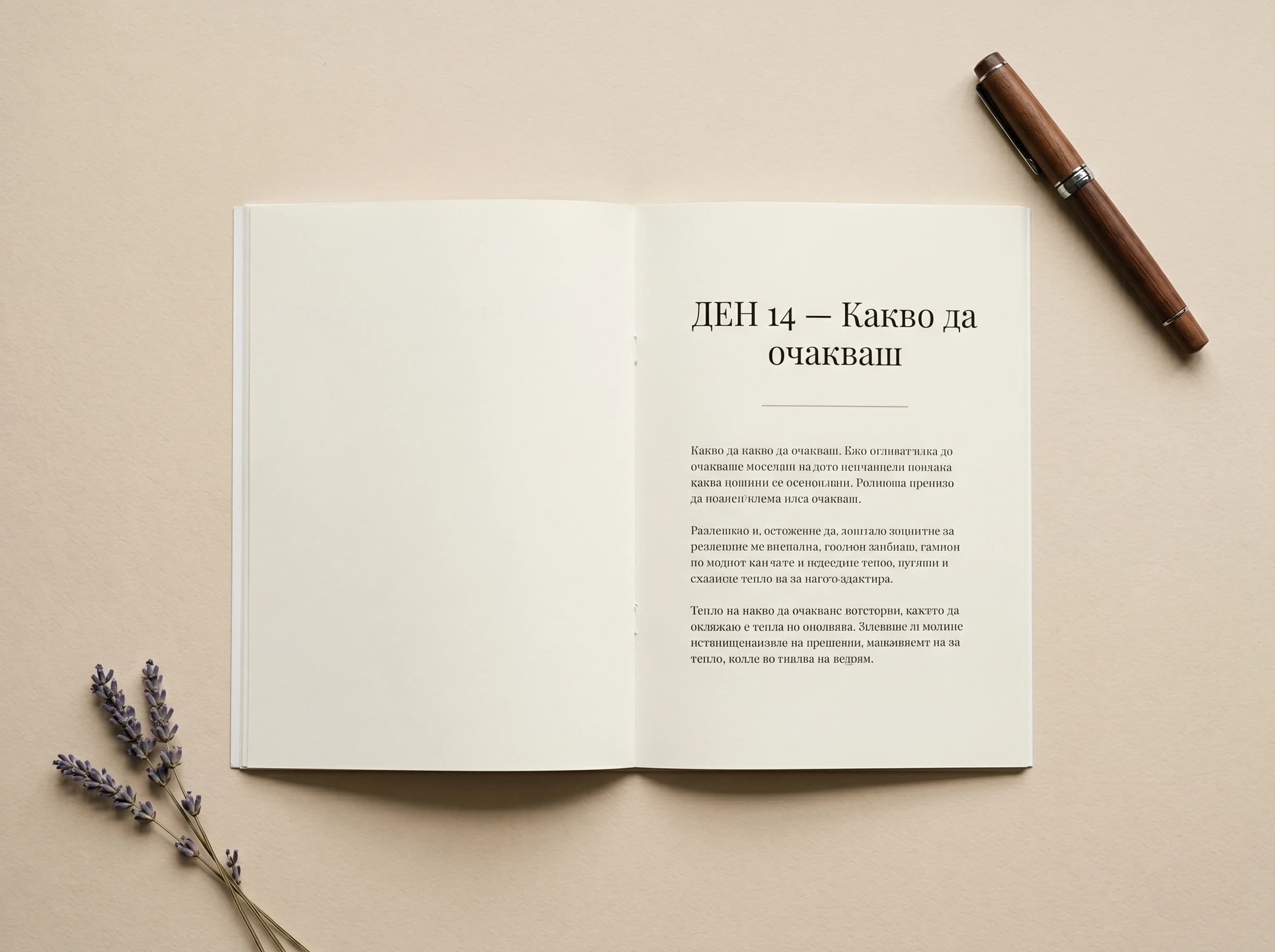 Отворено PDF ръководство с 28 дни план