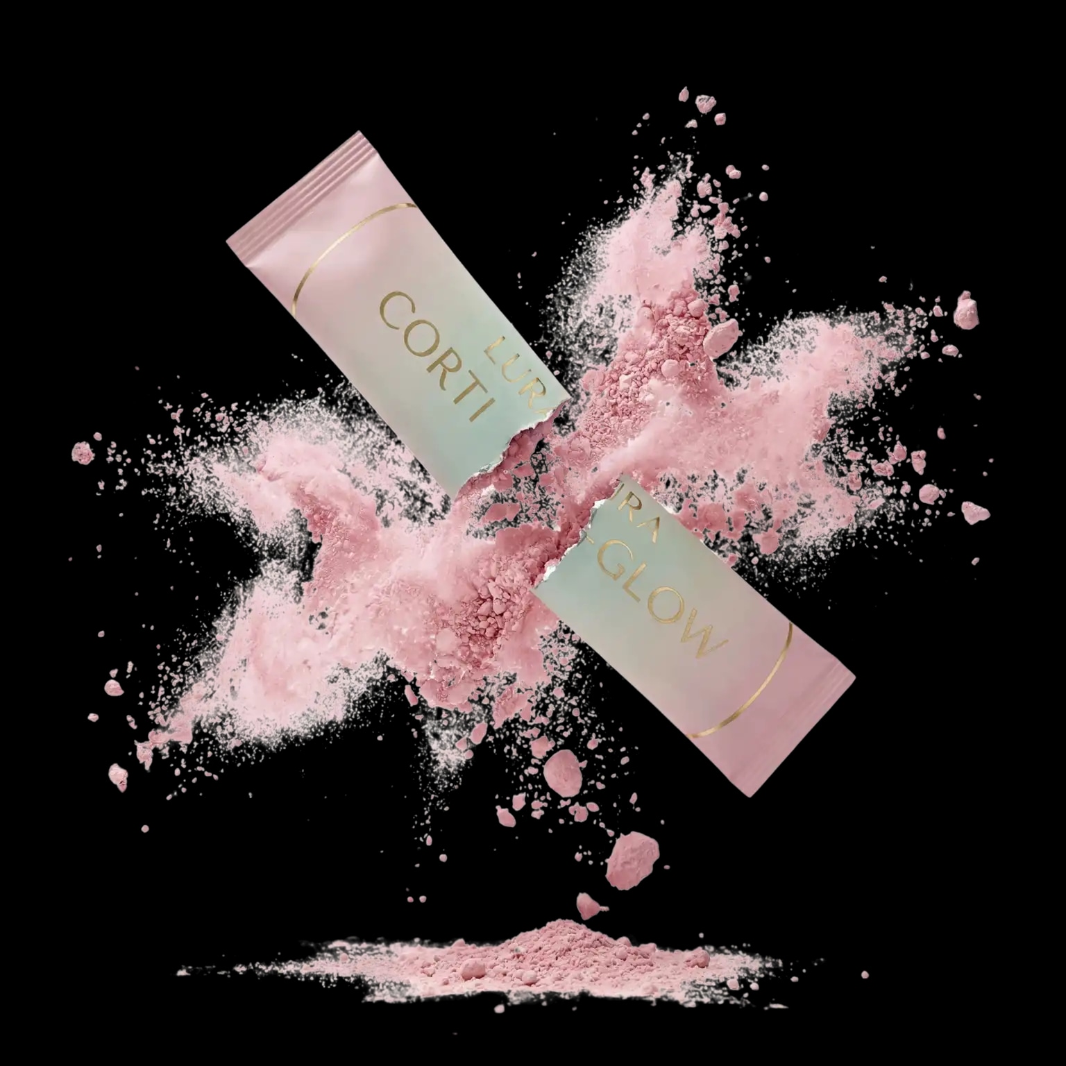 Corti-Glow саше с розов прах — вечерна формула